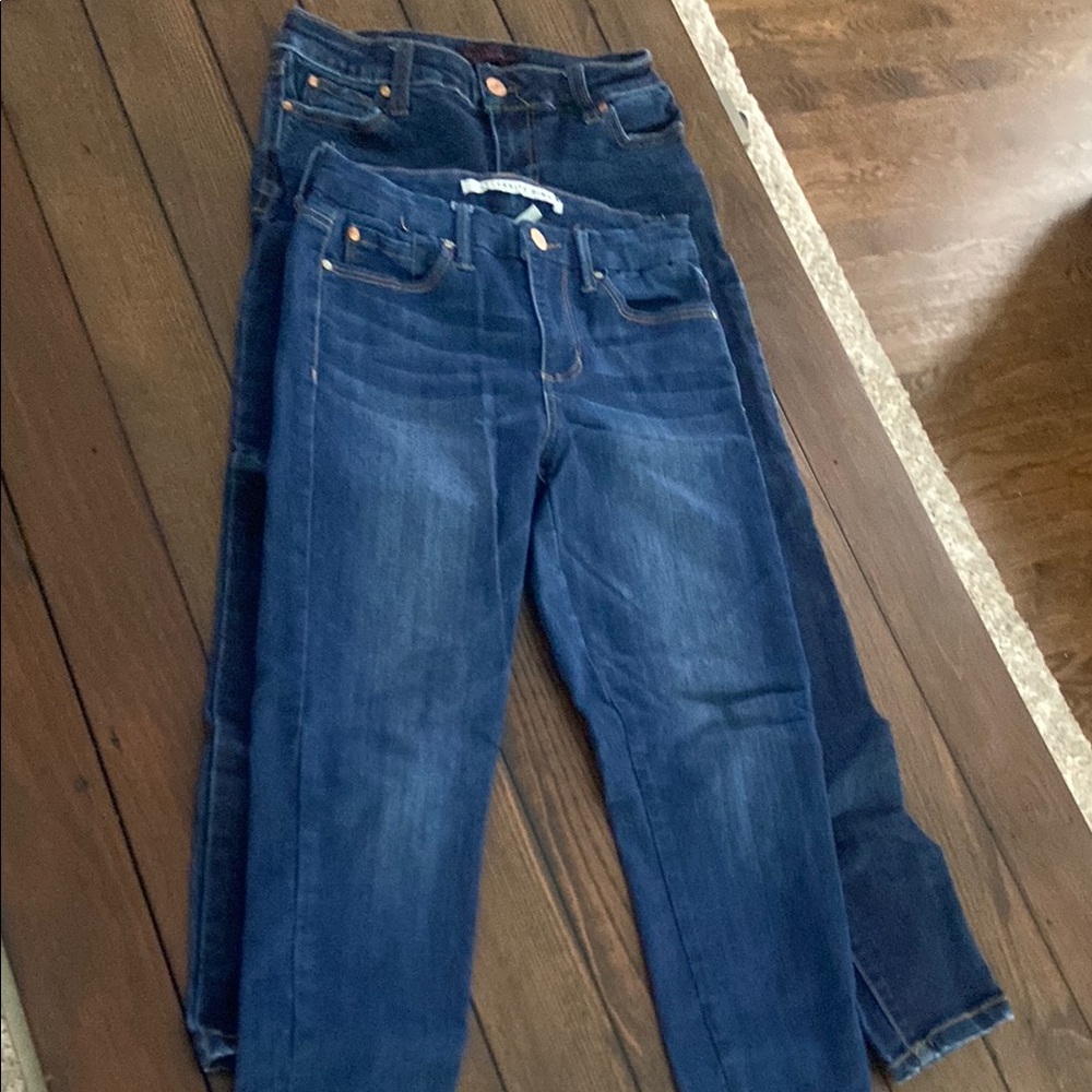 Celebrity Pink Women's juniors Skinny Jeans - Dark Blue bundle of 2